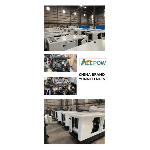 Silent 1500 RPM Standby Diesel Generator , 10KW Silent Diesel Generator