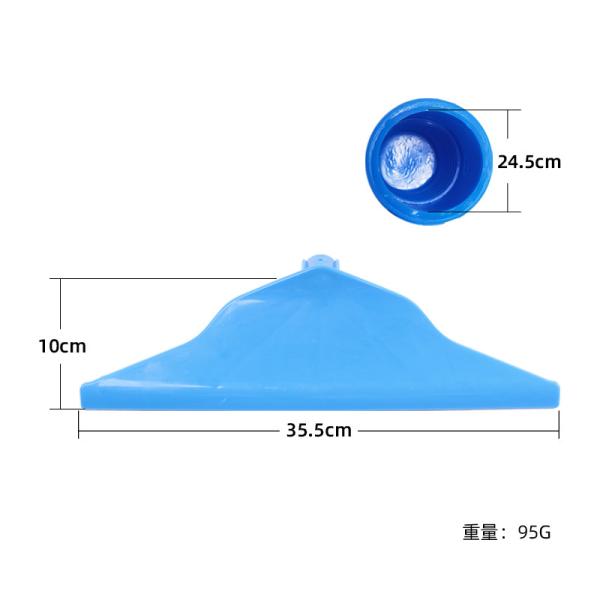 Plastic Milk Hall Scraper For Superior Performance Daily Cleaning With Green Blue Red Color