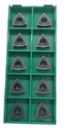 Попробуйте приемлемые вставки сверла u, вставки WCMX06T308B-ZK карбида поворачивая