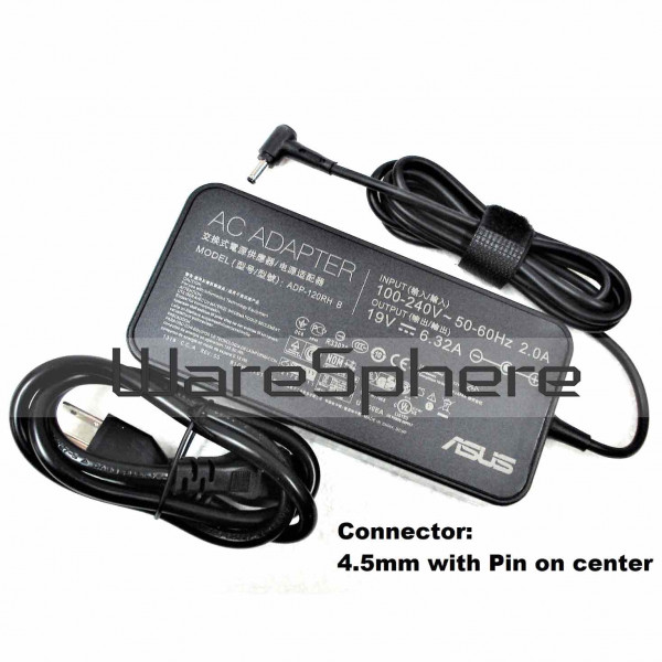 AC Adapter ADP -120RH B 4.5mm Laptop Spare Parts For Asus Zenbook Pro UX501JW UX501VW