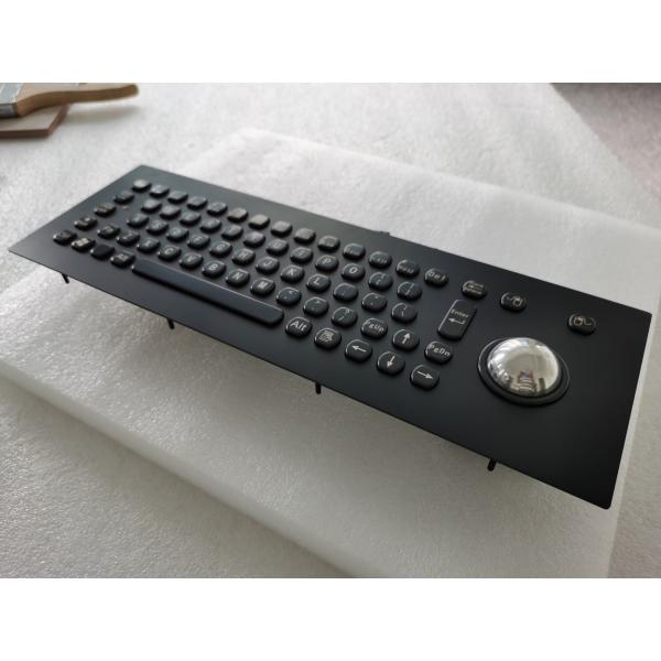 клавиатура нержавеющей стали USB PS/2 MTTR 30min с трекболом