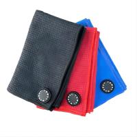 Toalha incluída de suspensão de Microfiber do golfe do laço para o campo de golfe