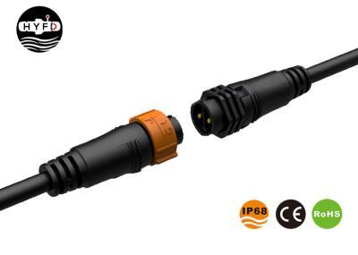 Fêmea masculina M19 11.5MM 3 conectores circulares do Pin