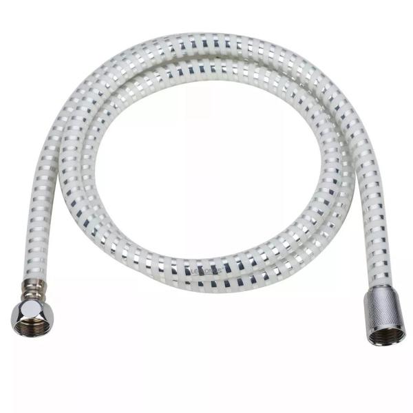 Silver  Shower Hose Extra Long Chrome Handheld Hose For Bathroom