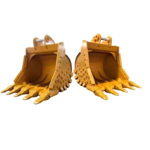 OEM anti desgaste de la roca industrial cubo para excavadora maquinaria de movimiento de tierra