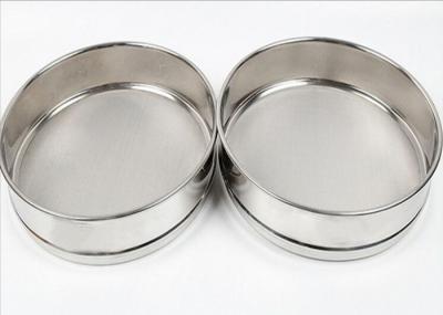 Fio Mesh Stainless Steel Test Sieves 8-200mesh do filtro do laboratório da resistência de desgaste