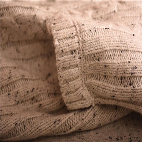 Autumn 100% cotton Men's Button Sweaters Gary Mock Neck Cardigan