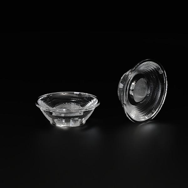 24 Degree Match Luminus COB LED Lenses For Tracking Light 88% Efficiency
