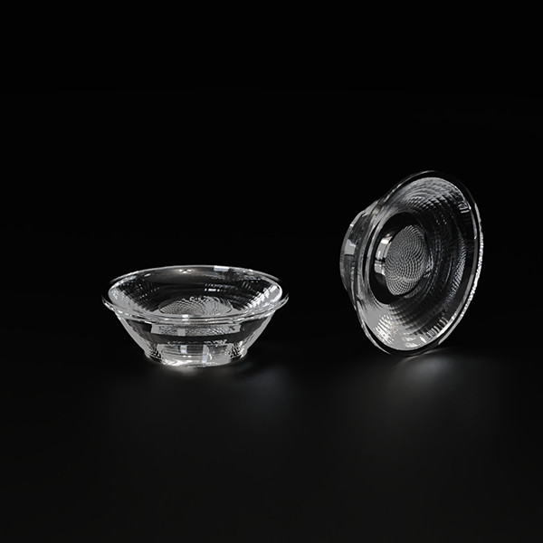24 Degree PC Material COB LED Lens with 88% Efficiency for Tracking Light