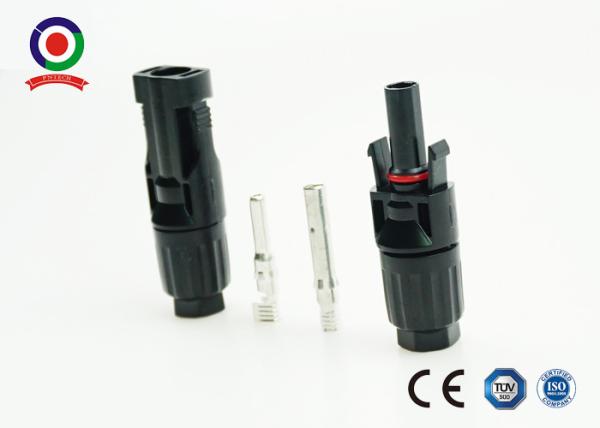 6KV Test Voltage Copper Tin-plated Solar Panel Connectors with Customized Length for Reliable Electrical Connection