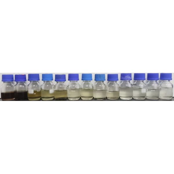 Electrochemical wastewater treatment equipment for petrochemical industries. No chemicals are required, no solid waste is generated, and the electrodes do not scale or clog.