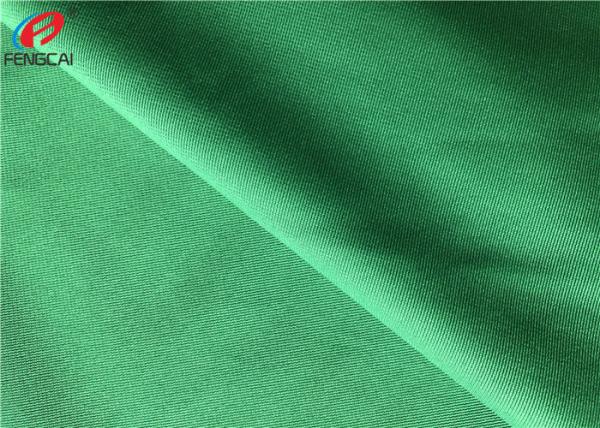 Tricot Warp Knitted Plain Mercerized Stretch Polyester Fabric Cloth For Sportswear