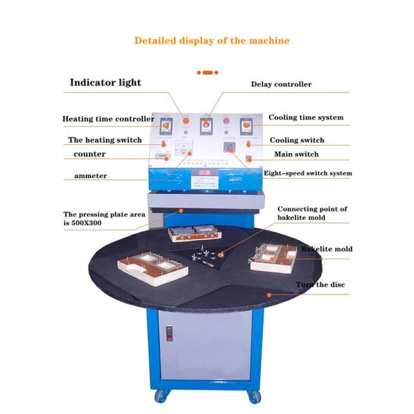Автоматическая пузырьковая упаковочная машина 300*500 мм 400*600 мм