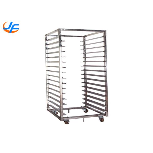 RK Bakeware China Foodservice NSF Мобильная тележка для еды из нержавеющей стали GN1 / 1 Противень Тележка Стеллаж для духовки