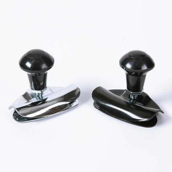 Upgrade Your Driving Experience with Black/Silver Universal Steering Wheel Spinners Car Fitment