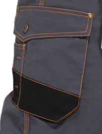 Safety Heavy Duty Work Pants 65% PL 35% C With Tuck Way Holster Pockets