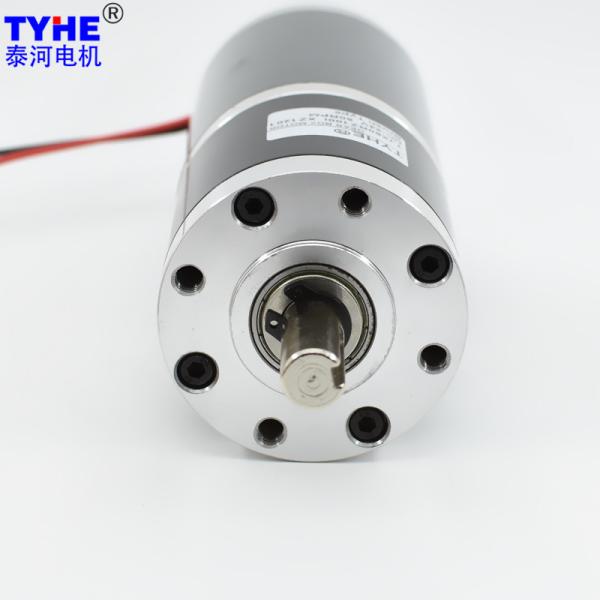 60mm Permanent Magnet DC Gear Motor With Brake 100 Kg Cm Torque 90w 30nm