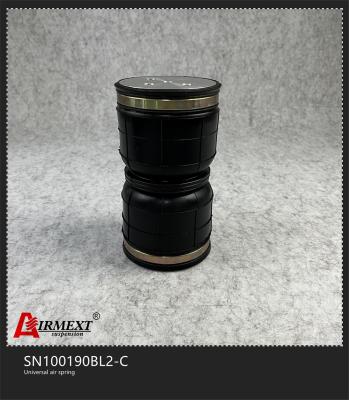 1/8 de amortecedor SN100190BL2-C da bolsa a ar da mola de suspensão do ar do NPT