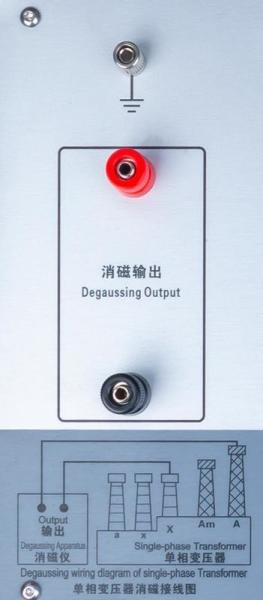 Instrument de démagnétisation et de démagnétisation automatique rapide et portable pour transformateur de puissance