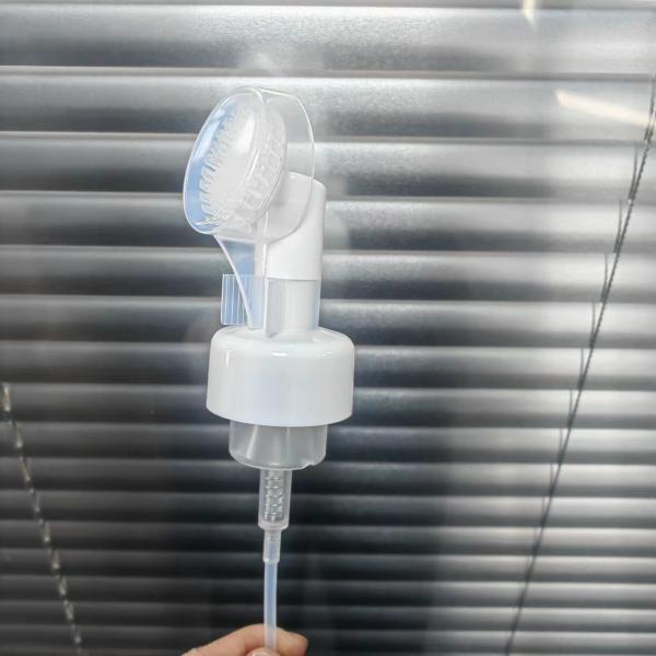 Пластиковый лицевой распределитель насоса пены мусса K513 с щеткой