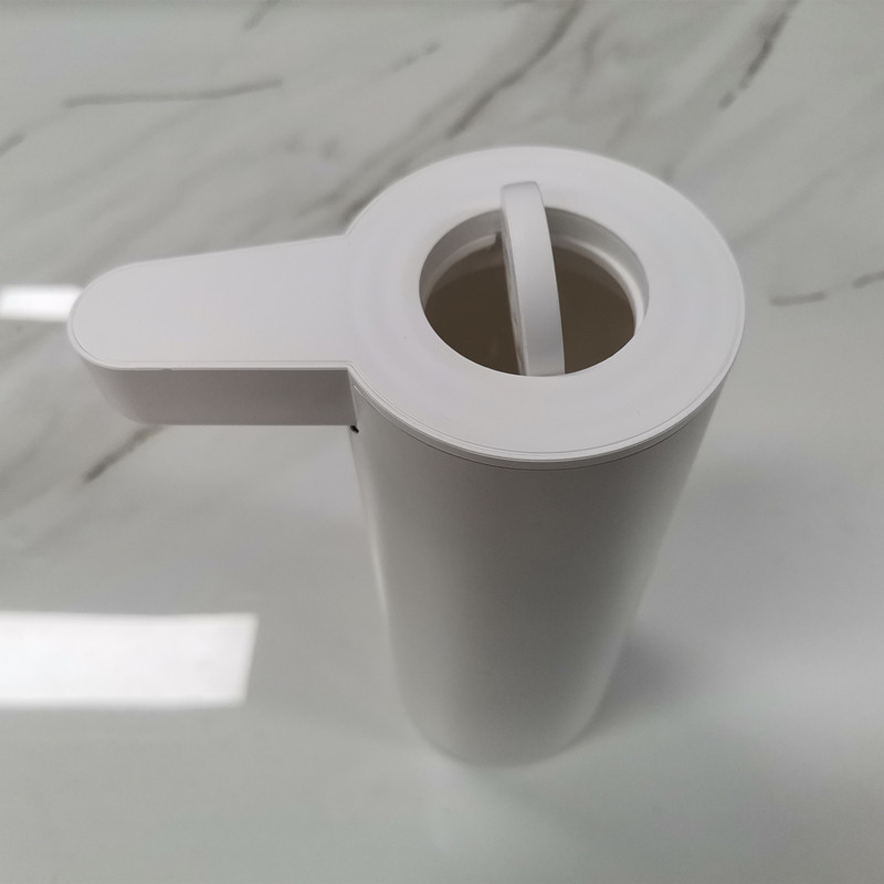 Распределителя дезинфицирующего средства руки Touchless Countertop ABS распределитель геля алкоголя пластикового белый автоматический