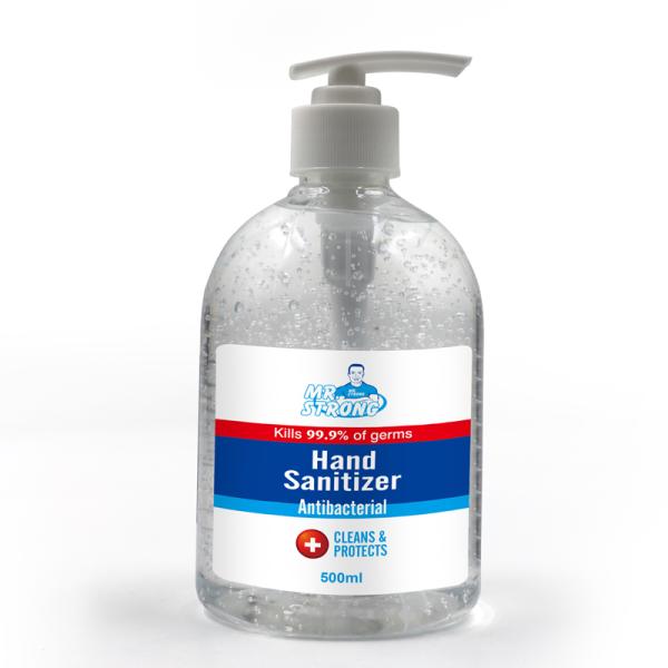 Transparent Antibacterial Hand Sanitizer , Alcohol Based Antibacterial Hand Wash