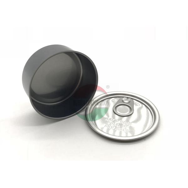 Мини пенька упаковывая легкие открытые олов жестяной коробки/металла тяги кольца 100мл с крышками