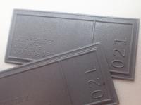 La etiqueta de plata reflexiva lavable de TPU personalizó los regalos promocionales