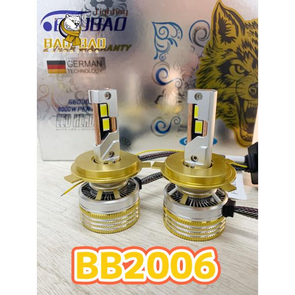 H4 H7 H11 9005 9006 Metal White Flash Luces Light LED Headlight Auto Parts