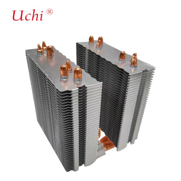 Aluminum Active CPU Heat Sink Cooler for Computer Server Optical Module