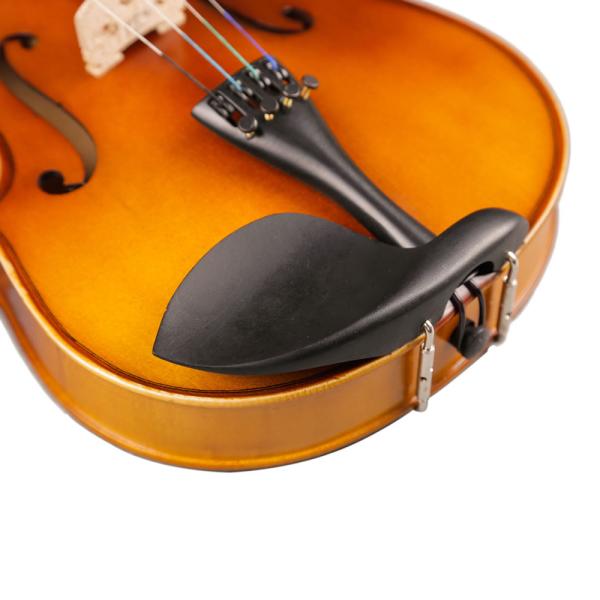 Professional golden yellow natural flame maple handmade violin VA-303 caterina middle grade Handmade violin