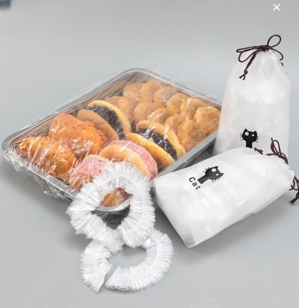 Various Sizes Disposable PE Bowl Cover for Refrigerator to Keep Food Fresh and Healthy