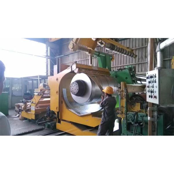 Loading Unloading Floor Coil Coil Slitting Machine Car Thin Sheet Steel Slitting
