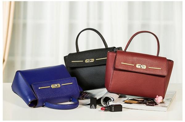 2016 summer new influx of European and American women leather handbag shoulder bag handbag diagonal