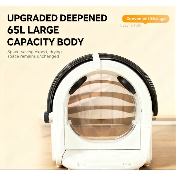 Automatic Plastic Quick Drying Pet Drying Box Foldable 65L Large Capacity Low Noise Digital Display