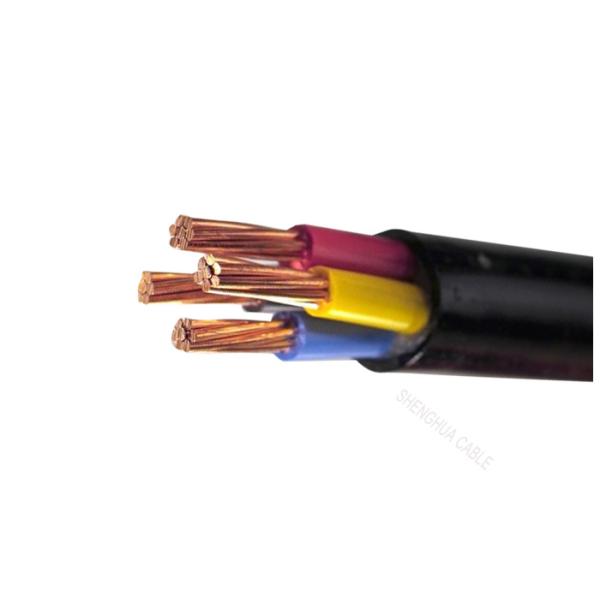 силовой кабель ПВК бронированного изолированного кабеля ПВК 5 ядров 0.6/1КВ электрический медный