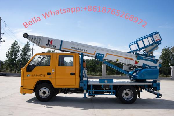 32m 36m 45m 65m Skylift Furniture Lift Ladder Lift Truck Aerial Ladder Lift Truck For Moving Ladder Bucket Aerial Truck