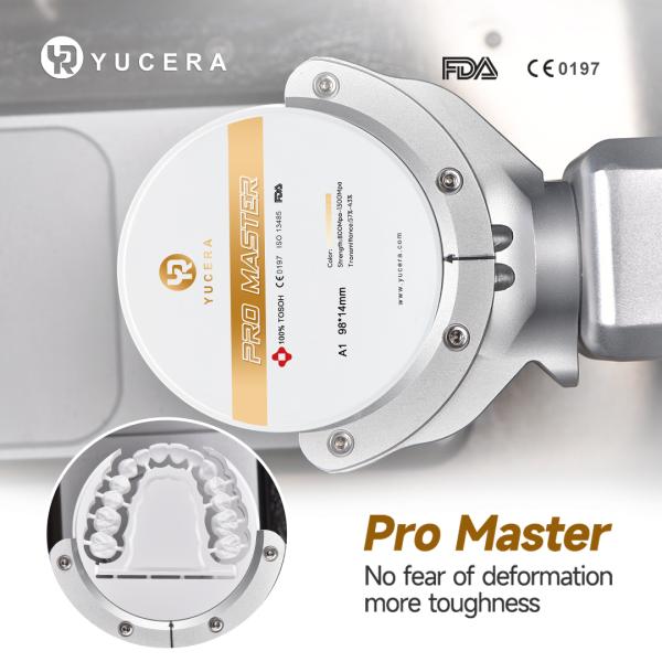 Yucera Pro Master Zirconia Ceramic Blocks - Precision Crafted for Dental Applications
