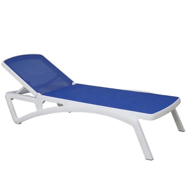 21inch Height 24inch Breadth Outdoor Patio Chaise Lounges UV Resistance