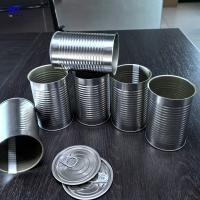 Taille D73x113mm 300g Boîte d'étain vide Pour nourriture pour chiens