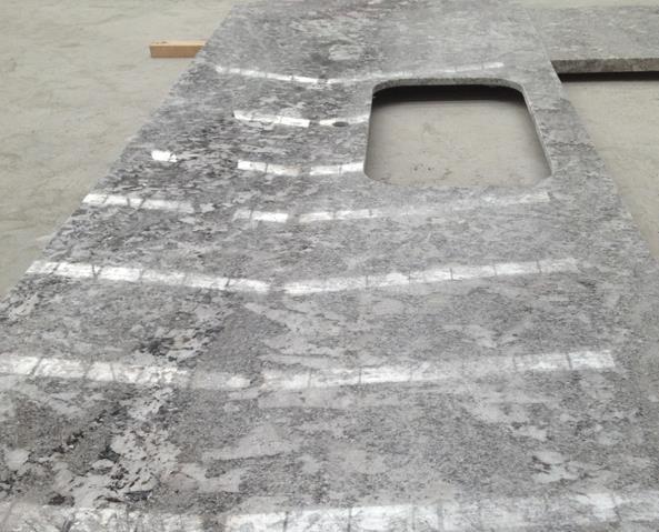 Antico Cream Granite Countertops High Polished Granite Vanity Top Kitchen Sink