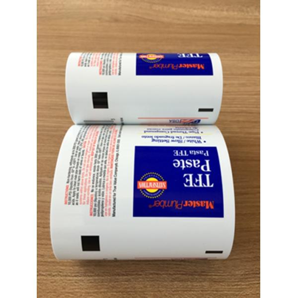 Papier d'aluminium 700m par Web stratifié par petit pain pour l'emballage de tube de pâte