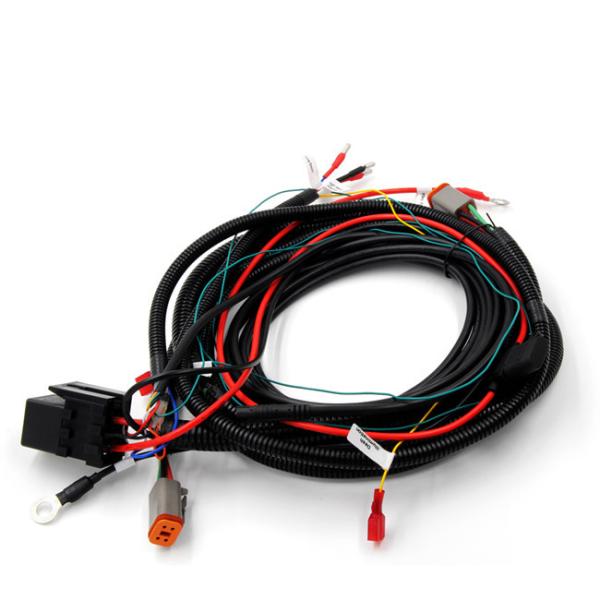 ISO Electrical Connector Automotive Wiring Harness Cable Assembly 8AWG-28AWG