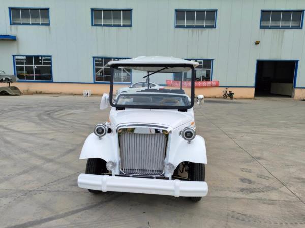 Carro Clássico de Casamento Branco 4kw Motor 100km Endurance Certificação CE