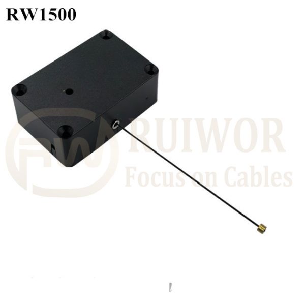 RW1500 Cuboid Multifunctional Retractable Cable Can Work With Connectors Apply In Different Products Security Harness
