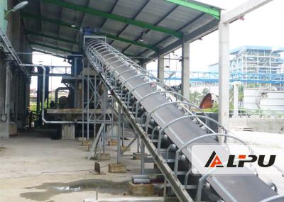 Long Distance Rubber Belt Mining Conveyor Systems in Stone Crushing Plant