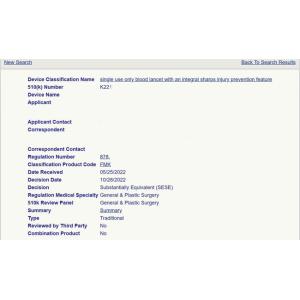 Suzhou Summit Medical Co., Ltd Certifications