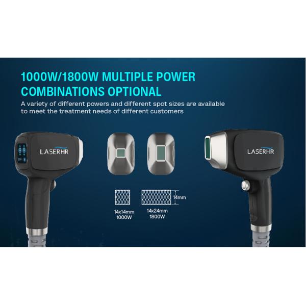 Máquina de depilación láser de diodo de 1000W 808nm a bajo precio