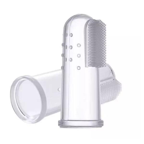 Silicone de alimentation du doigt pp de bébé mou réutilisable de brosse à dents