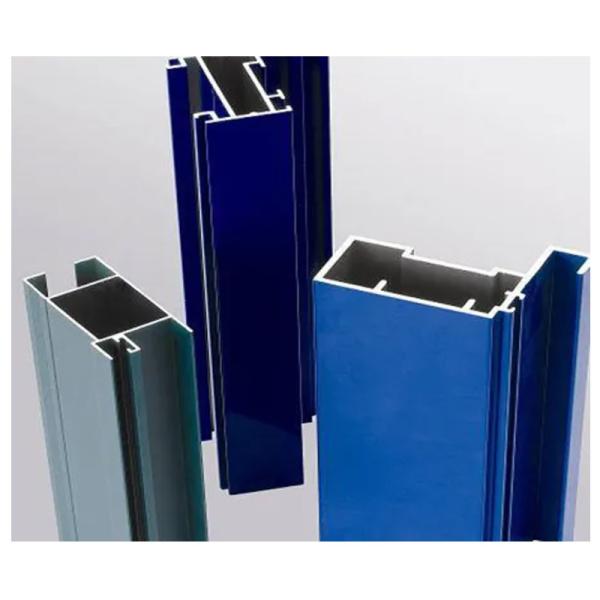 таможня анодировала почищенный щеткой профиль цвета Шампань алюминиевый